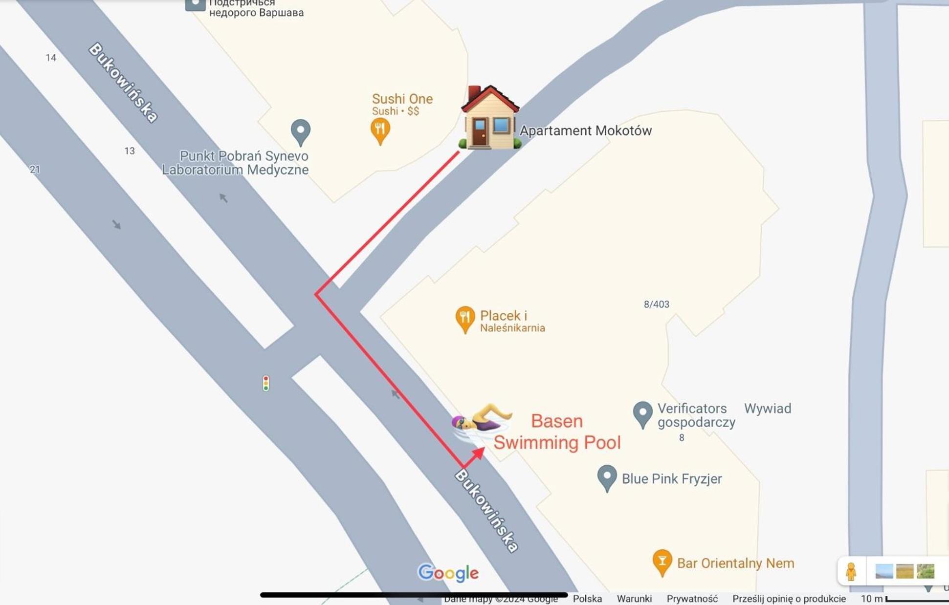 Apartament Mokotow -Basen- Варшава Екстер'єр фото